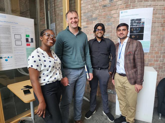 Image: MSc Computer Science Degree Show Day